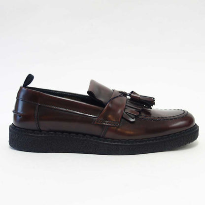 フレッドペリー FRED PERRY B9278 158（ユニセックス）Fred Perry George Cox Tassel Loafer カラー：OXBLOOD スリッポン クレープソール「靴」