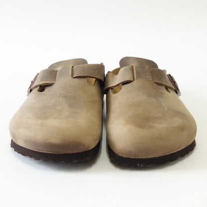 ビルケンシュトック BIRKENSTOCK Boston（ボストン）幅広（レギュラーフィット） 960811（オイルドヌバック／タバコブラウン） サボ クロッグ ドイツ製快適サンダル 「靴」