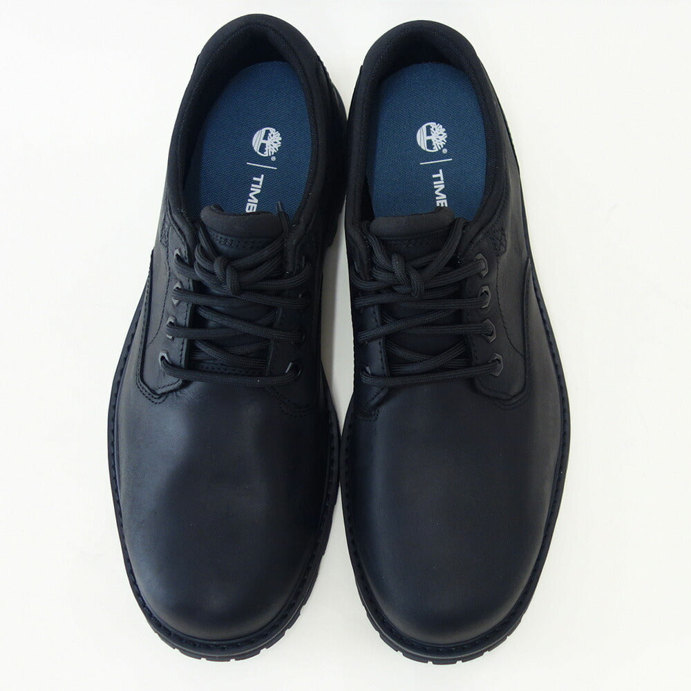 Timberlandティンバーランドa69t9w02ブリットンロードウォータープルーフシューズ（ブラック）フルグレインレザービジネスアウトドアウォーキング「靴」