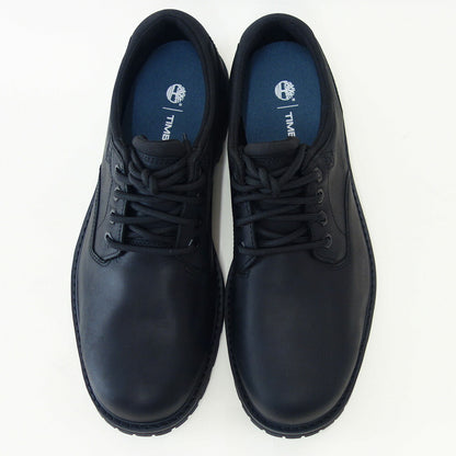 Timberlandティンバーランドa69t9w02ブリットンロードウォータープルーフシューズ（ブラック）フルグレインレザービジネスアウトドアウォーキング「靴」