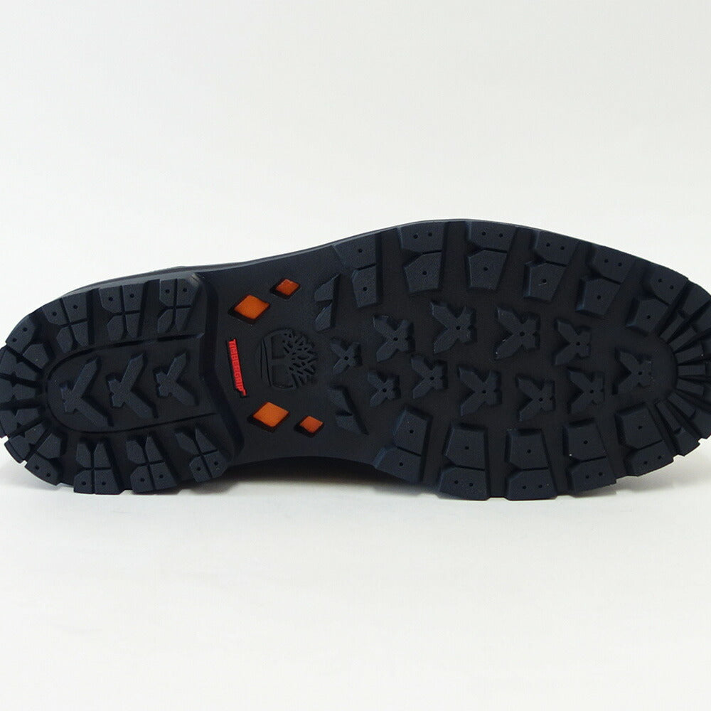 Timberlandティンバーランドa69t9w02ブリットンロードウォータープルーフシューズ（ブラック）フルグレインレザービジネスアウトドアウォーキング「靴」