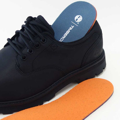 Timberlandティンバーランドa69t9w02ブリットンロードウォータープルーフシューズ（ブラック）フルグレインレザービジネスアウトドアウォーキング「靴」
