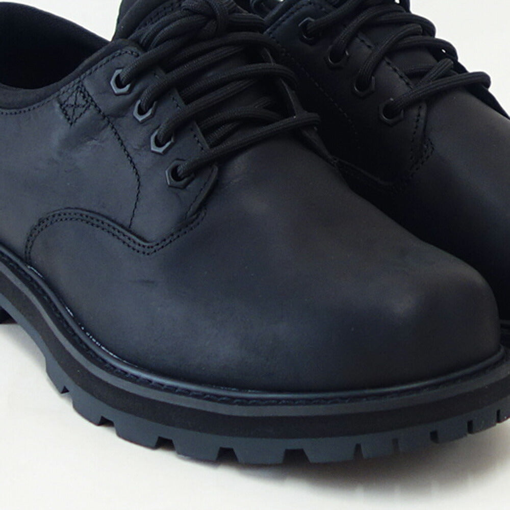 Timberlandティンバーランドa69t9w02ブリットンロードウォータープルーフシューズ（ブラック）フルグレインレザービジネスアウトドアウォーキング「靴」