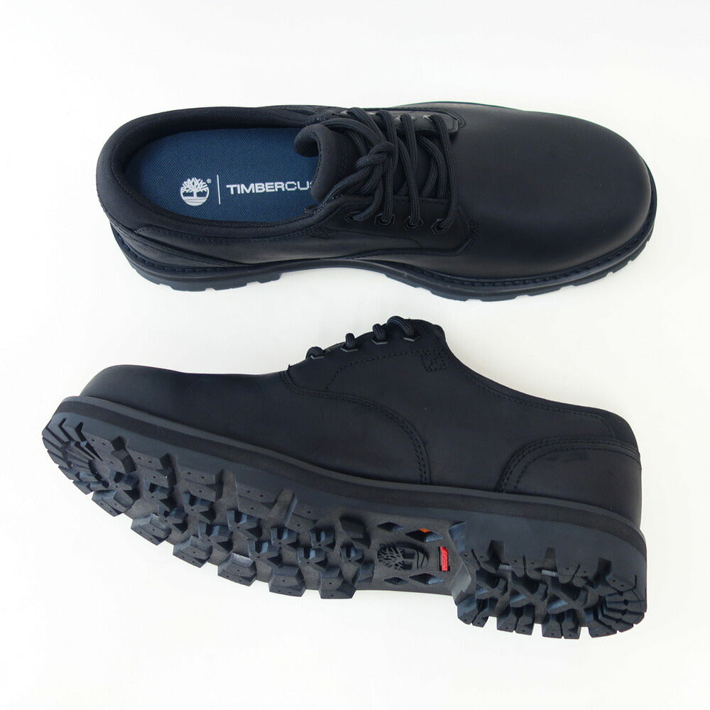 Timberlandティンバーランドa69t9w02ブリットンロードウォータープルーフシューズ（ブラック）フルグレインレザービジネスアウトドアウォーキング「靴」