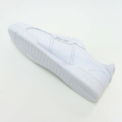 FREDPERRYフレッドペリーB1315134（ユニセックス）B722TEXTUREDLEATHER/SNCE1952カラー：WHITE天然皮革のローカットスニーカー「靴」