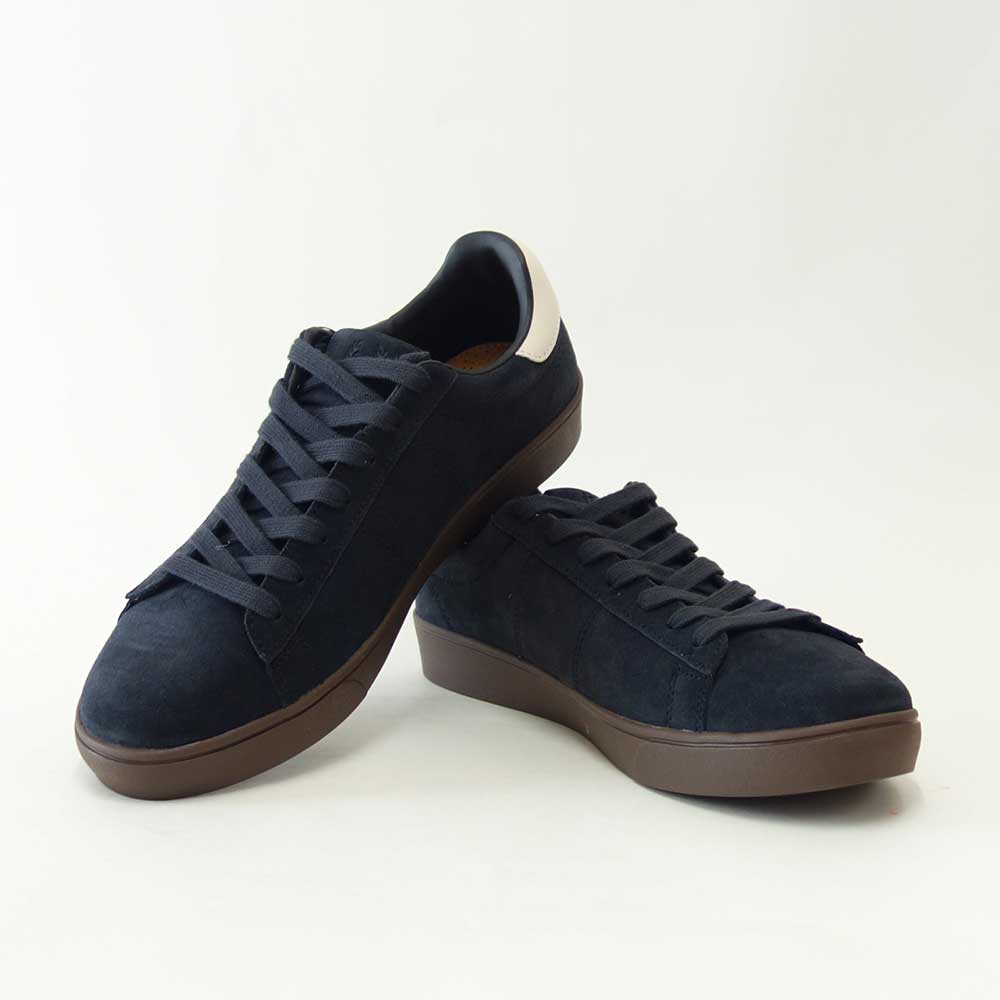 FREDPERRYフレッドペリーB1317297（メンズ）SPENCERSUEDE（スペンサースエード）カラー：ANCHORGREY天然皮革ローカットスニーカー「靴」