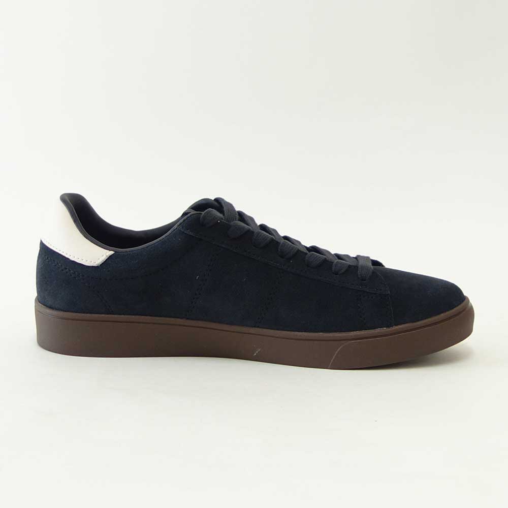 FREDPERRYフレッドペリーB1317297（メンズ）SPENCERSUEDE（スペンサースエード）カラー：ANCHORGREY天然皮革ローカットスニーカー「靴」
