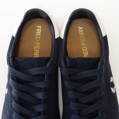 FREDPERRYフレッドペリーB1317297（メンズ）SPENCERSUEDE（スペンサースエード）カラー：ANCHORGREY天然皮革ローカットスニーカー「靴」