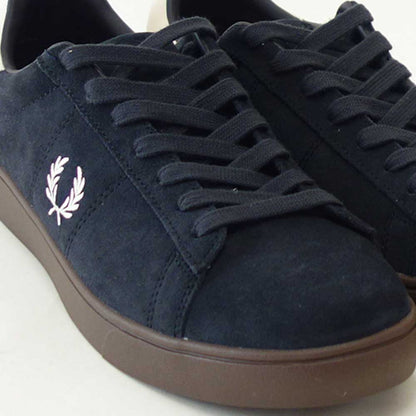 FREDPERRYフレッドペリーB1317297（メンズ）SPENCERSUEDE（スペンサースエード）カラー：ANCHORGREY天然皮革ローカットスニーカー「靴」
