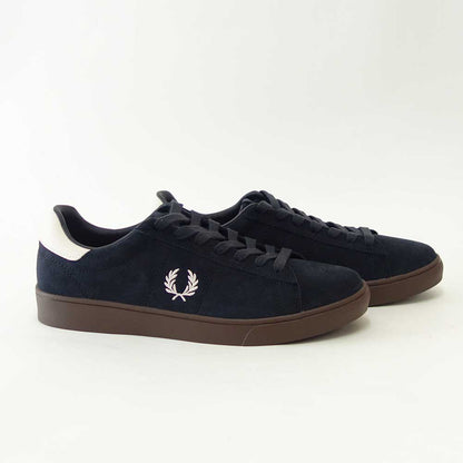 FREDPERRYフレッドペリーB1317297（メンズ）SPENCERSUEDE（スペンサースエード）カラー：ANCHORGREY天然皮革ローカットスニーカー「靴」