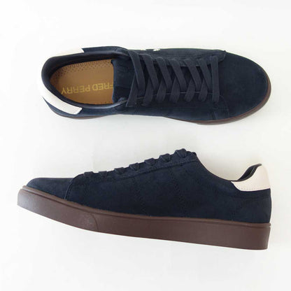 FREDPERRYフレッドペリーB1317297（メンズ）SPENCERSUEDE（スペンサースエード）カラー：ANCHORGREY天然皮革ローカットスニーカー「靴」