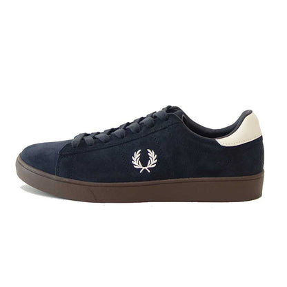 FREDPERRYフレッドペリーB1317297（メンズ）SPENCERSUEDE（スペンサースエード）カラー：ANCHORGREY天然皮革ローカットスニーカー「靴」