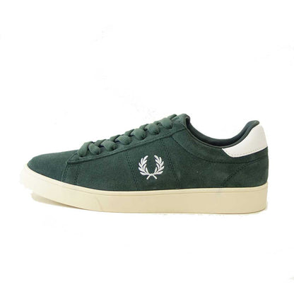 FREDPERRYフレッドペリーB1317X89（メンズ）SPENCERSUEDE（スペンサースエード）カラー：COURTGREEN天然皮革ローカットスニーカー「靴」