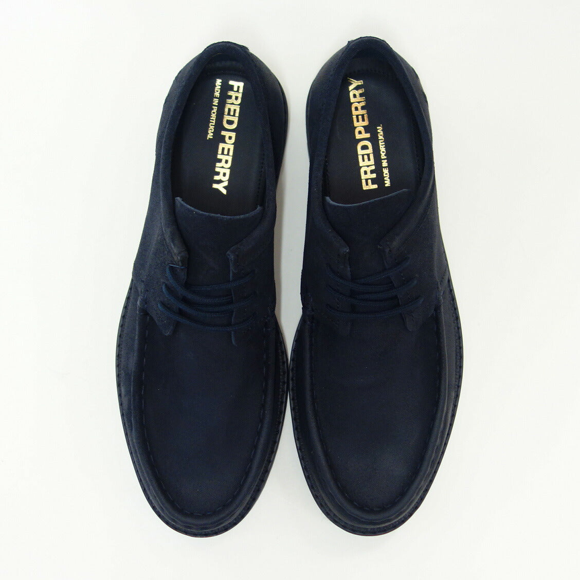 FREDPERRYフレッドペリーB1343297（メンズ）KenneyLowWaxedSuedeカラー：ANCHORGREY天然皮革スエードレザーカジュアルシューズ「靴」