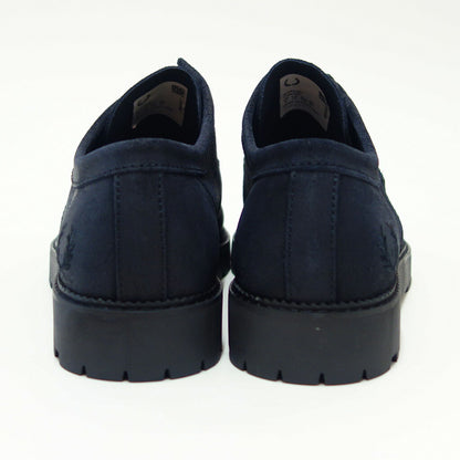 FREDPERRYフレッドペリーB1343297（メンズ）KenneyLowWaxedSuedeカラー：ANCHORGREY天然皮革スエードレザーカジュアルシューズ「靴」