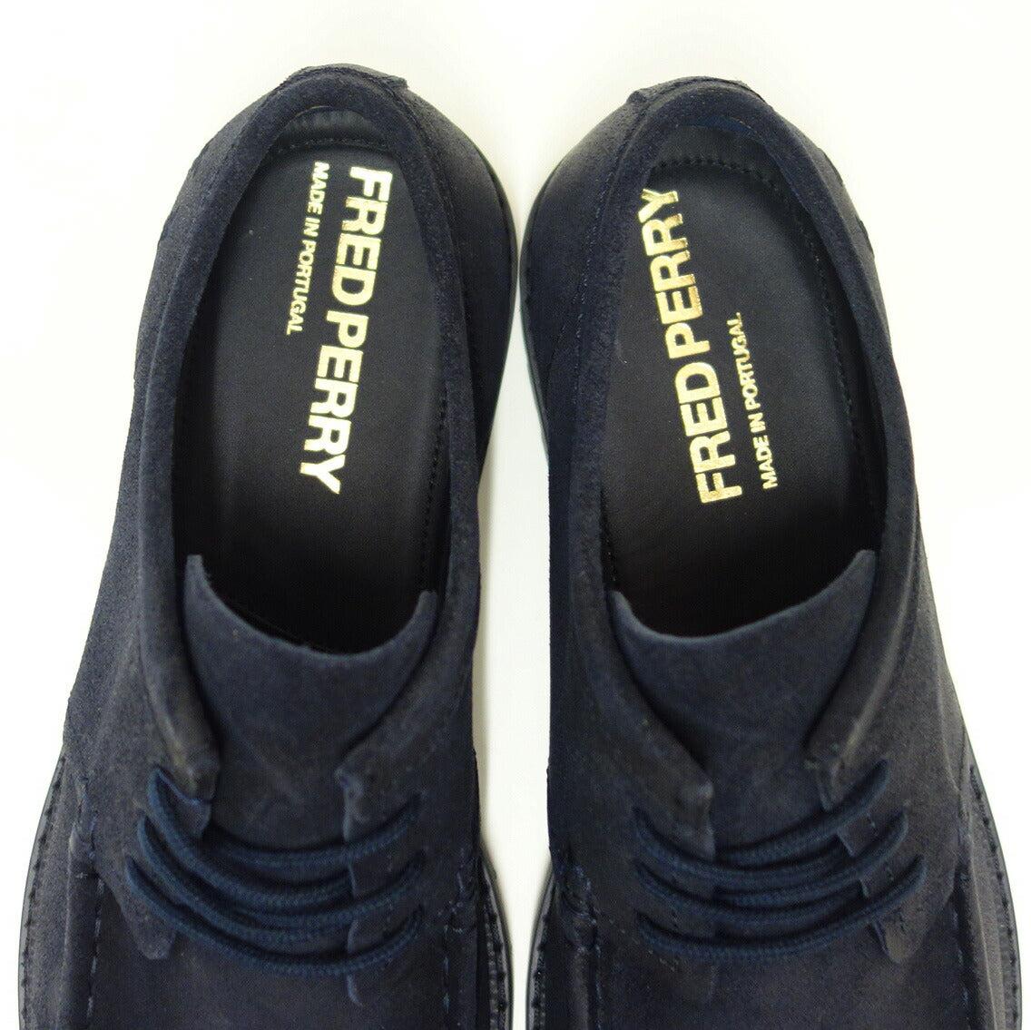 FREDPERRYフレッドペリーB1343297（メンズ）KenneyLowWaxedSuedeカラー：ANCHORGREY天然皮革スエードレザーカジュアルシューズ「靴」