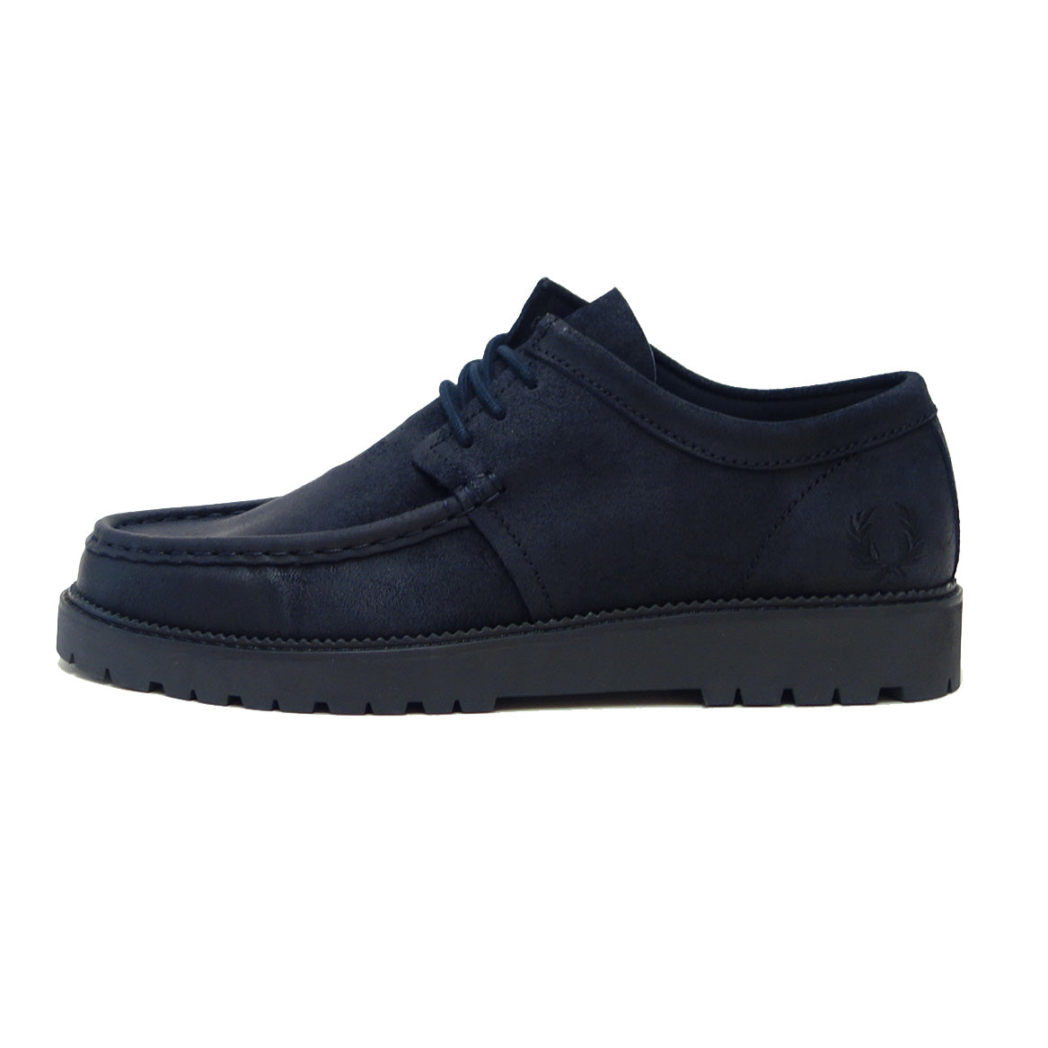 FREDPERRYフレッドペリーB1343297（メンズ）KenneyLowWaxedSuedeカラー：ANCHORGREY天然皮革スエードレザーカジュアルシューズ「靴」
