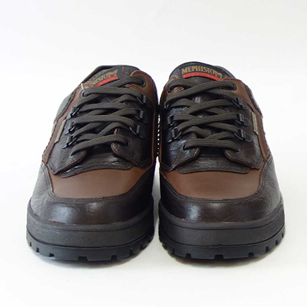メフィスト MEPHISTO BARRACUDA（バラクーダ）ダークブラウン 751 ゴアテックス  完全防水 天然皮革 アウトドア ウォーキングシューズ（メンズ） 「靴」