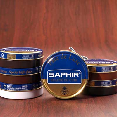 フランスの靴クリーム SAPHIR サフィール  ビーズワックスポリッシュ靴 シューズ