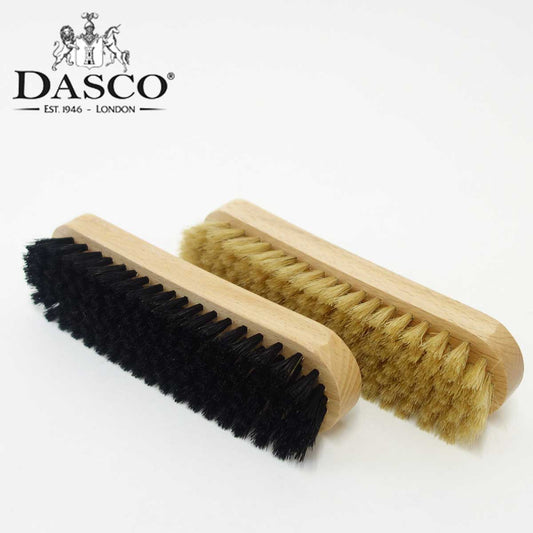 DASCO ダスコ ブリストルブラシ（ラージ） 汚れ落としやクリーム伸ばし用の豚毛ブラシ