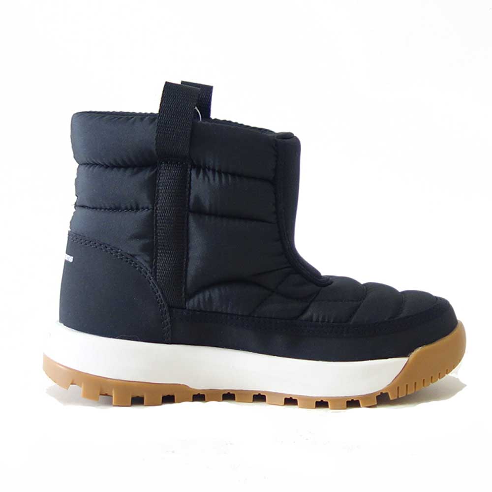 コロンビアCOLUMBIA（キッズ）ユーススノートロットミッドby2238：ブラック(010)防水ハーフブーツジュニアブーツスノーブーツ「靴」