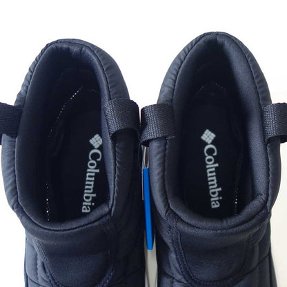 コロンビアCOLUMBIA（キッズ）ユーススノートロットミッドby2238：ブラック(010)防水ハーフブーツジュニアブーツスノーブーツ「靴」
