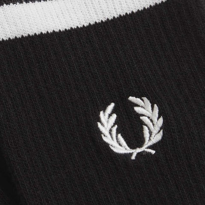 FRED PERRY フレッドペリー Tipped Sports Socks C1150 （ポルトガル製） クルーソックス 靴下