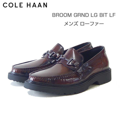 コールハーンCOLEHAANBroomeGrandLugSoleビットローファー（バーガンディ/ブラック）C45693（メンズ）天然皮革スリッポンビジネスシューズカジュアルシューズ「靴」