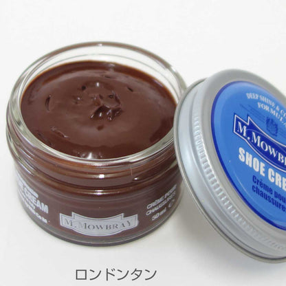 靴クリーム モウブレイ M.MOWBRAY モゥブレイ シュークリーム ジャー（イタリア製） 50ml モゥブレイ R&D 靴磨き シューケア 艶出し 補色 キズ隠し 靴墨 エムモウブレイ M.Mowbray モウブレー モウブレイ mmowbray mモウブレイ