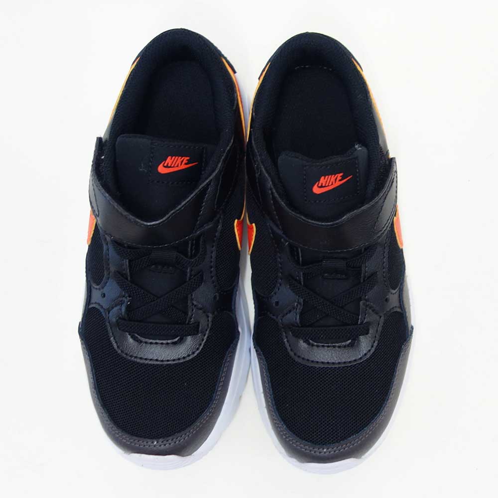 NIKEナイキエアマックスSCPSVCZ5356017ブラック／オレンジ（キッズスニーカー）スポーツシューズランニング運動靴子ども「靴」