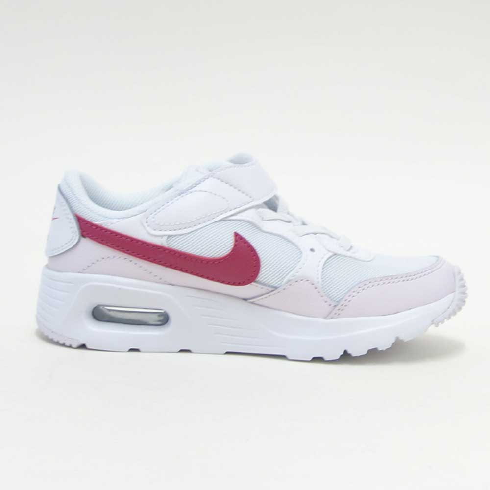 NIKEナイキエアマックスSCPSVCZ5356125ホワイト／ピンク（キッズスニーカー）スポーツシューズランニング運動靴子ども「靴」