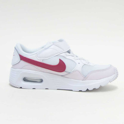 NIKEナイキエアマックスSCPSVCZ5356125ホワイト／ピンク（キッズスニーカー）スポーツシューズランニング運動靴子ども「靴」