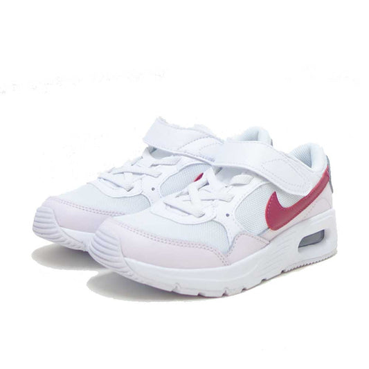 NIKEナイキエアマックスSCPSVCZ5356125ホワイト／ピンク（キッズスニーカー）スポーツシューズランニング運動靴子ども「靴」