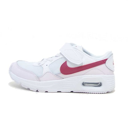 NIKEナイキエアマックスSCPSVCZ5356125ホワイト／ピンク（キッズスニーカー）スポーツシューズランニング運動靴子ども「靴」
