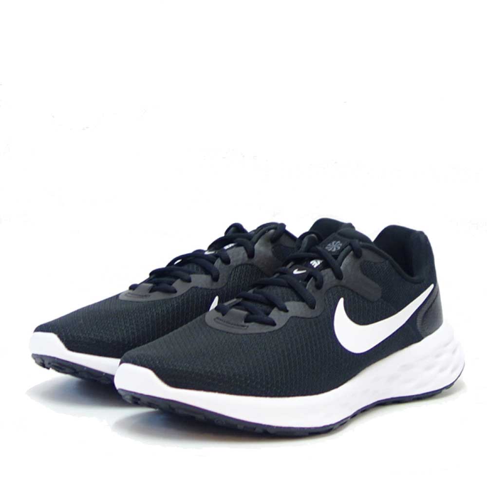 ナイキ NIKE レボリューション 6 4E DD8475003 ブラック/ホワイト （メンズ） NIKE REVOLUTION 6  ランニング スニーカー ウォーキング 「靴」