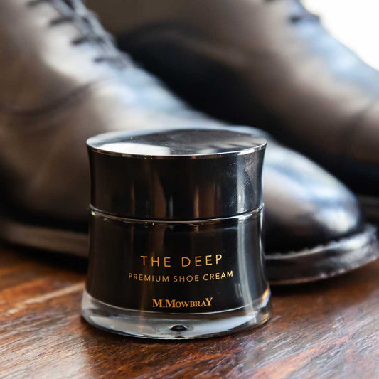 M.MOWBRAYM.モゥブレィTHEDEEPPREMIUMSHOECREAM（ザ・ディープシュークリーム）艶出しクリームハイシャイン下地スムースレザー