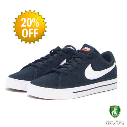 【SALE 20%OFF】 ナイキ NIKE コートレガシースエード dh0956001 ブラック／ホワイト  （メンズ） NIKE COURT LEGACY SD  天然皮革 スエード テニス シューズ 「靴」