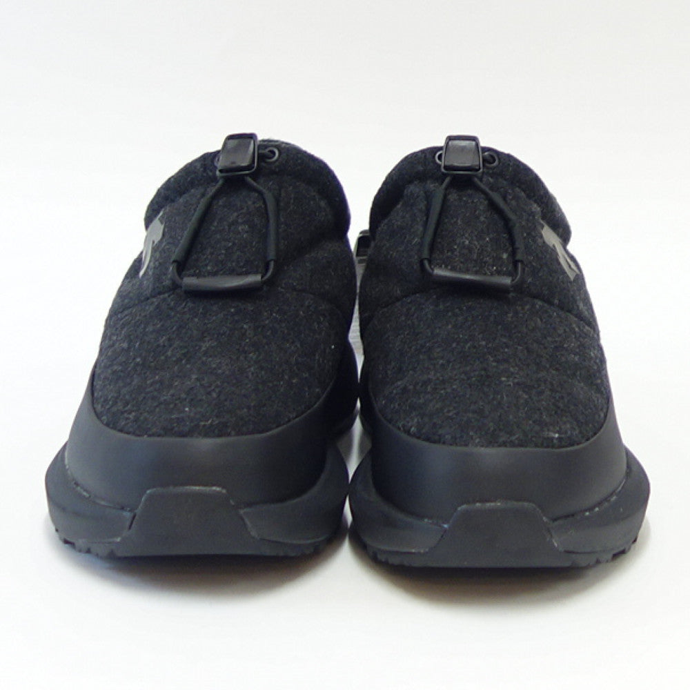 【SALE 40%OFF】 デサント DESCENTE アクティブ ウィンターモック（ユニセックス） カラー：ブラック／グレー   防水シューズ ラバーソール 全天候型 スリッポン モック「靴」