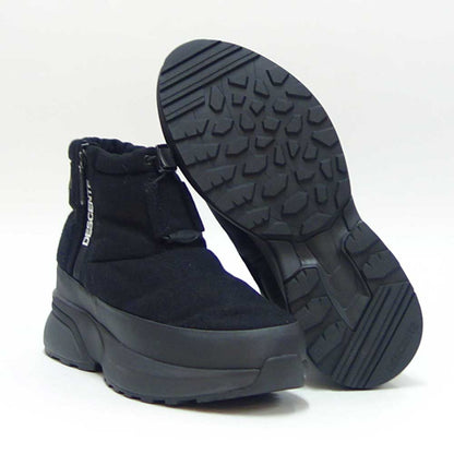 【SALE 40%OFF】 デサント DESCENTE アクティブ ウィンターブーツ ショート（ユニセックス） dm1ujd20bb カラー：メルトンブラック   防水ブーツ ラバーソール 全天候型 アンクルブーツ「靴」