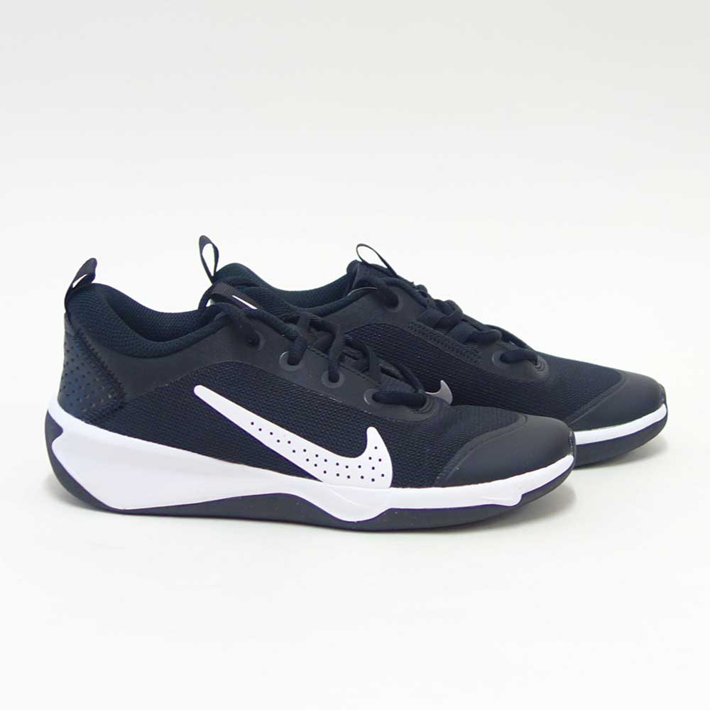 dmユニ白2黒1B黒1ぶ5 NIKE ナイキ DM9027 002 オムニ マルチコート GS ブラック/ホワイト
