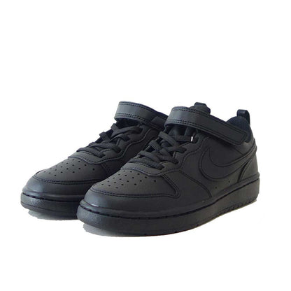 NIKEナイキナイキコートボローLOWリクラフト(PS)dv5457002ブラック（キッズシューズ）「靴」