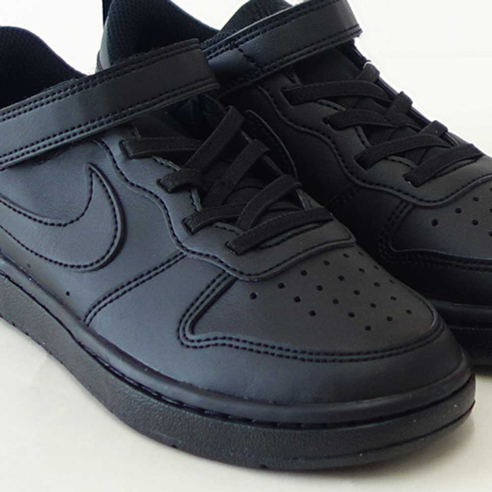 NIKEナイキナイキコートボローLOWリクラフト(PS)dv5457002ブラック（キッズシューズ）「靴」