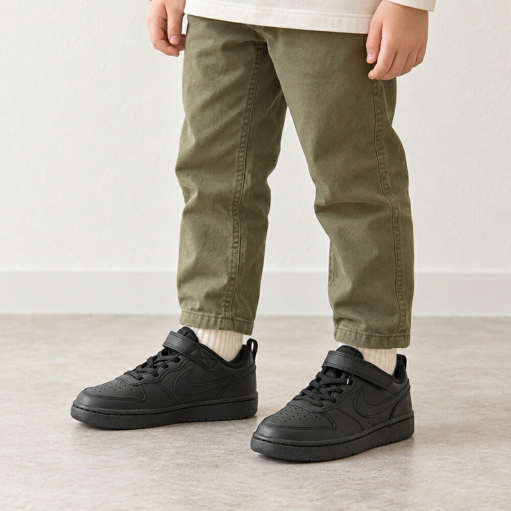 NIKEナイキナイキコートボローLOWリクラフト(PS)dv5457002ブラック（キッズシューズ）「靴」