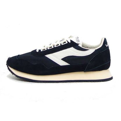 WALSH ウォルシュ ENS 31002（ユニセックス） Ensign カラー：Black / Ecru（中国製） 天然皮革＆人工繊維のランニングスニーカー  「靴」