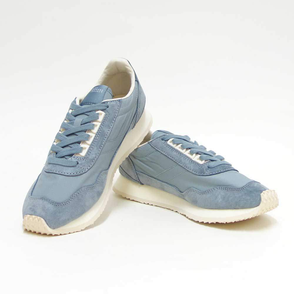WALSHウォルシュESL11006（ユニセックス）Ensign-Liteカラー：MilitaryBlue/MistyBlue（中国製）天然皮革＆人工繊維のランニングスニーカー「靴」