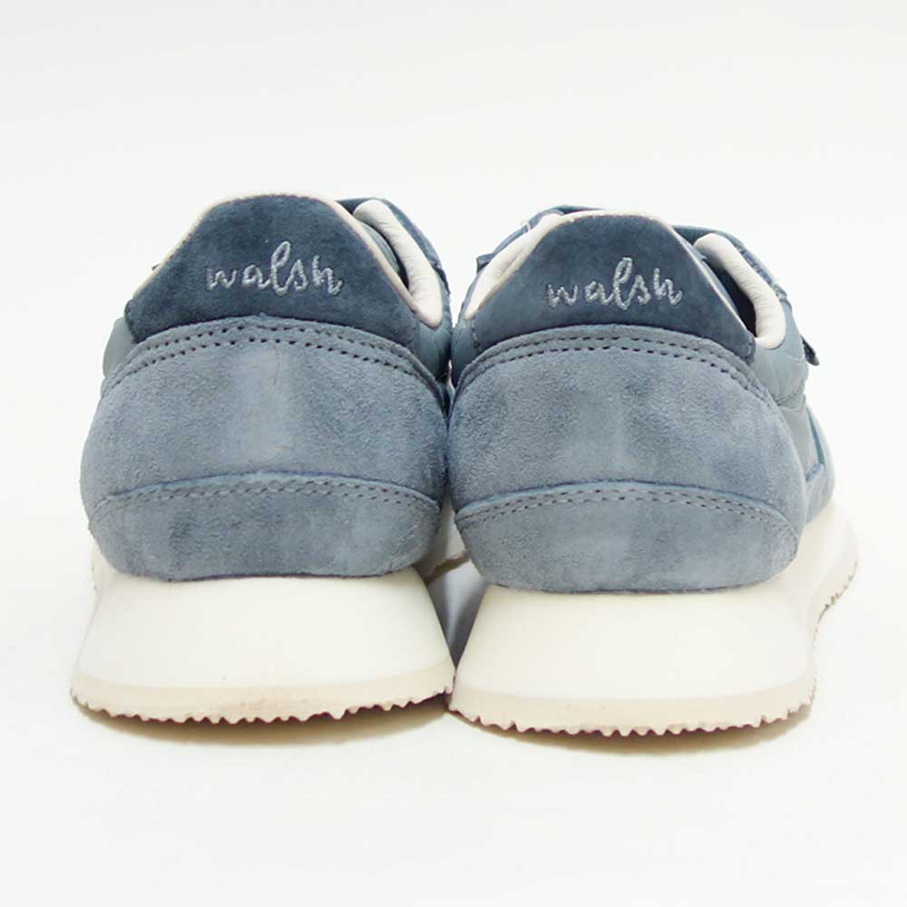 WALSHウォルシュESL11006（ユニセックス）Ensign-Liteカラー：MilitaryBlue/MistyBlue（中国製）天然皮革＆人工繊維のランニングスニーカー「靴」
