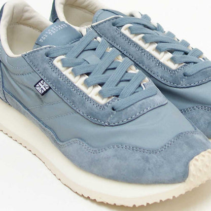 WALSHウォルシュESL11006（ユニセックス）Ensign-Liteカラー：MilitaryBlue/MistyBlue（中国製）天然皮革＆人工繊維のランニングスニーカー「靴」