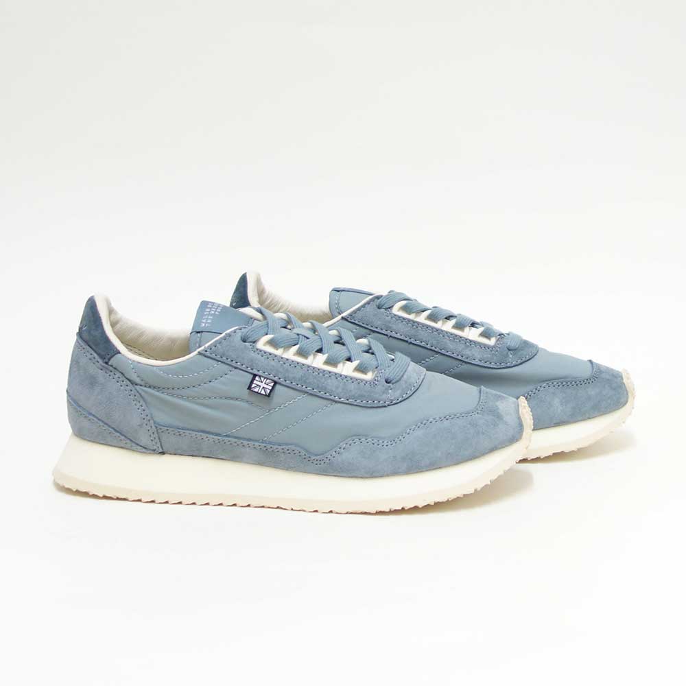 WALSHウォルシュESL11006（ユニセックス）Ensign-Liteカラー：MilitaryBlue/MistyBlue（中国製）天然皮革＆人工繊維のランニングスニーカー「靴」