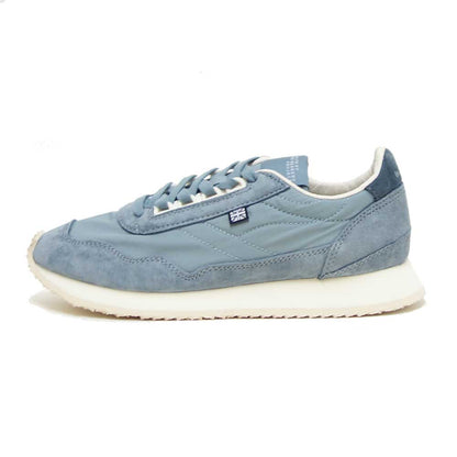 WALSH ウォルシュ ESL 11006（ユニセックス） Ensign-Lite カラー：Military Blue/Misty Blue（中国製） 天然皮革＆人工繊維のランニングスニーカー  「靴」