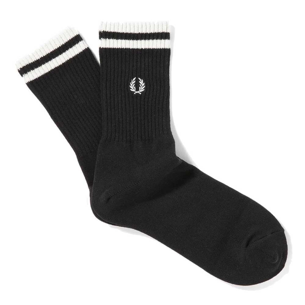 FRED PERRY フレッドペリー TIPPED SHORT SOCKS F19805 ショートソックス（日本製）